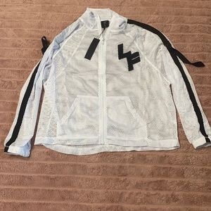 LF The Brand Mesh Varsity Full Zip Athletic Jacket